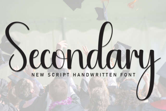 Secondary Script Font