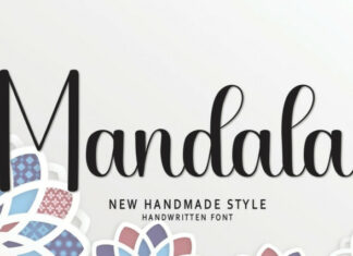 Mandala Handwritten Typeface