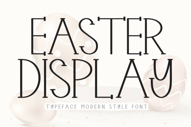 Easter Display Typeface