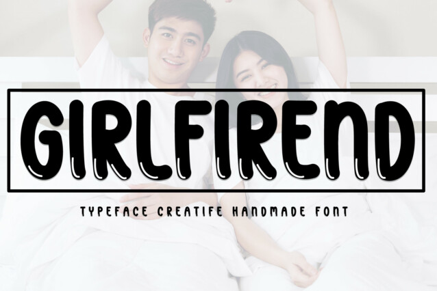 Girlfriend Display Font