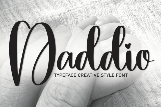 Daddio Script Font