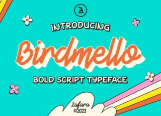 Birdmello Font
