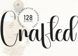 Crafted Script Font