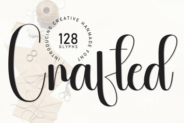 Crafted Script Font