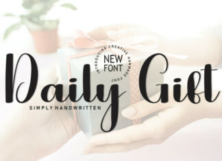Daily Gift Script Font