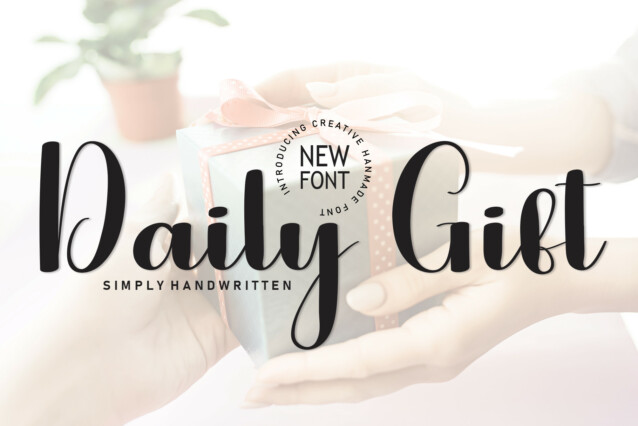 Daily Gift Script Font