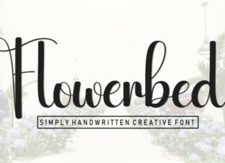 Flowerbed Script Font
