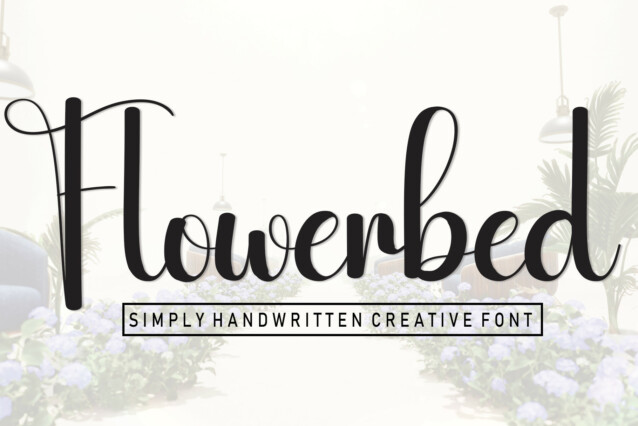Flowerbed Script Font