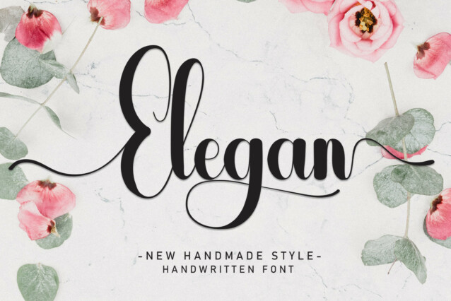 Elegan Script Font
