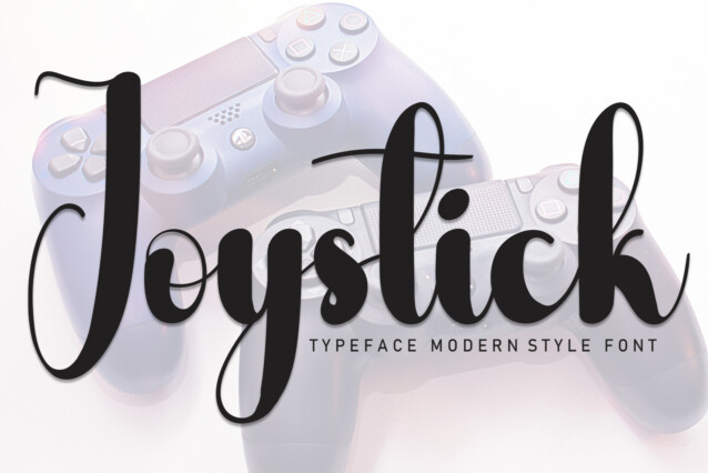 Joystick Script Font