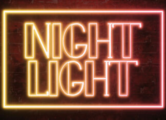 Night Light Display Font