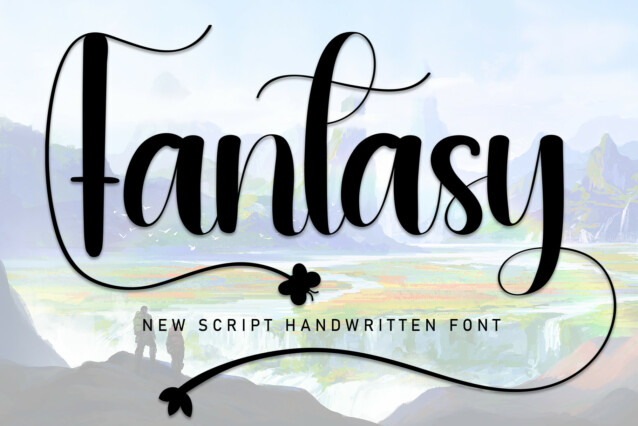 Fantasy Script Font