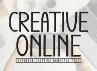 Creative Online Display Font