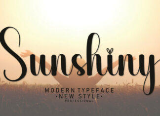Sunshiny Script Font