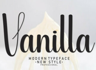 Vanilla Font