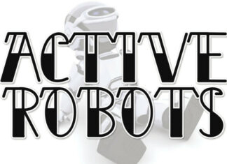 Active Robots Display Font