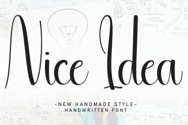Nice Idea Script Font
