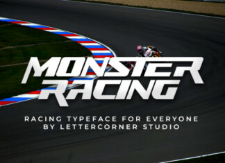Monster Racing Font