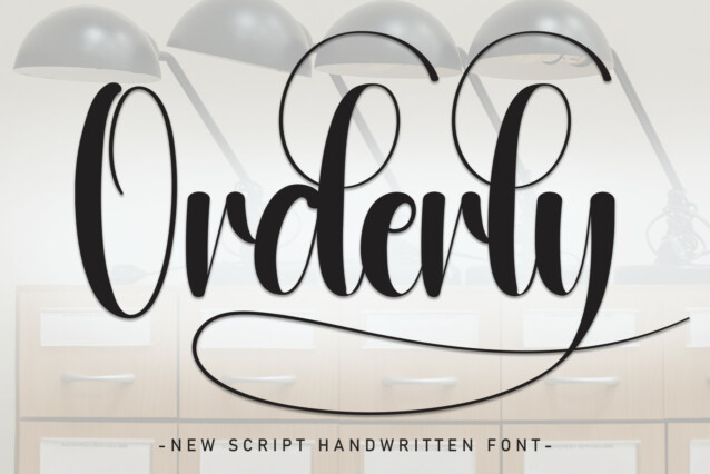 Orderly Script Font
