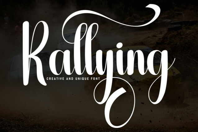 Rallying Script Font