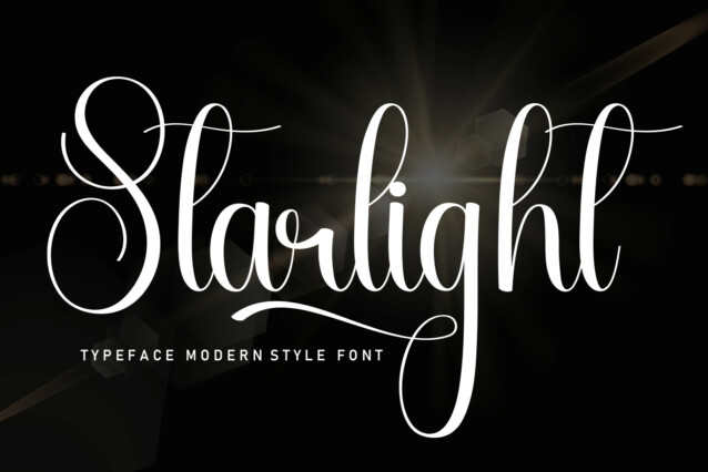 Starlight Script Typeface