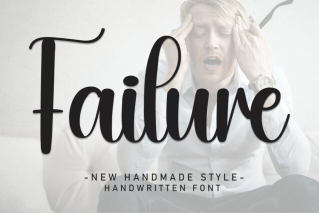 Failure Script Typeface