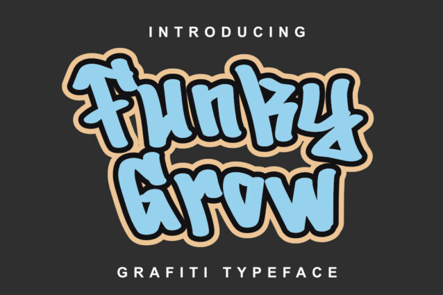 Funky Grow Font