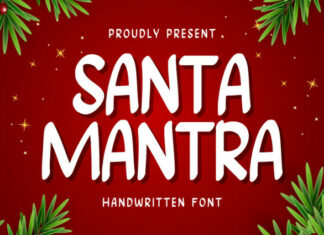 Santa Mantra Font