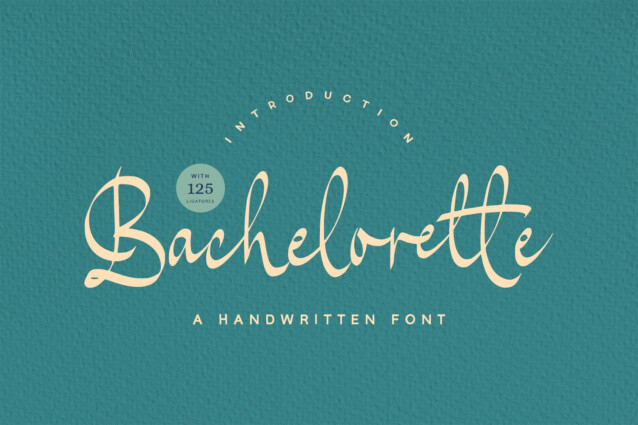 Bachelorette Typeface