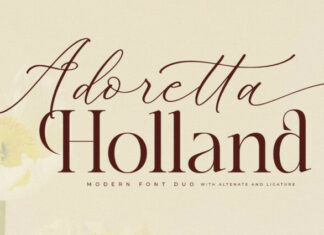 Adoretta Holland Font