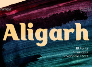 Aligarh Font