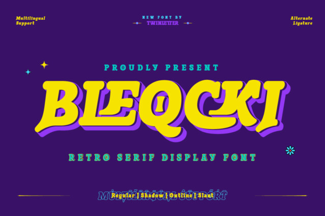 Bleqcki Font