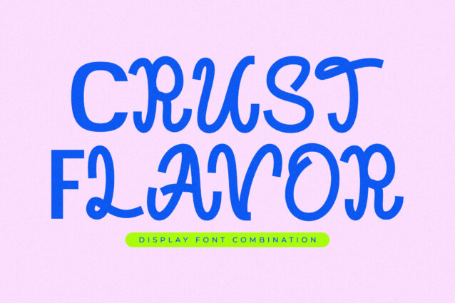 Crust Flavor Font