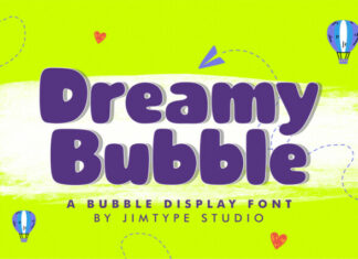 Dreamy Bubble Font