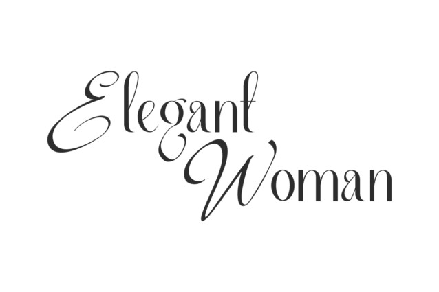 Elegant Woman Font