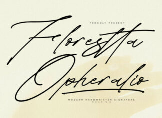 Florestta Opheralio Font