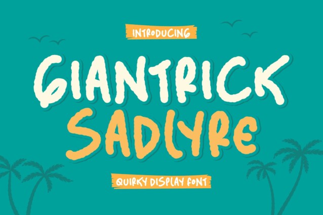 Giantrick Sadlyre Font