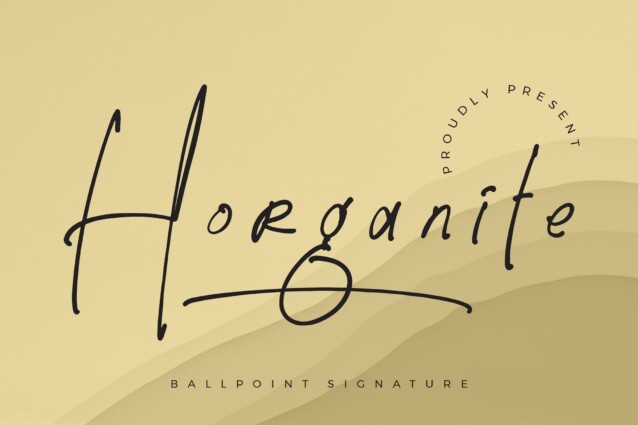 Horganite Font