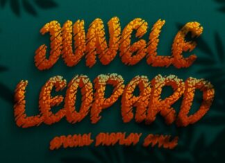 Jungle Leopard Font