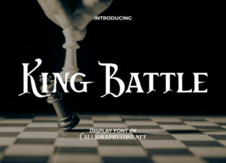 King Battle Font