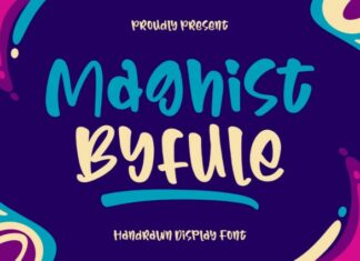 Maghist Byfule Font