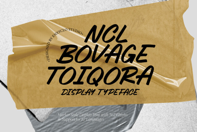 NCL Bovage Toiqora Font
