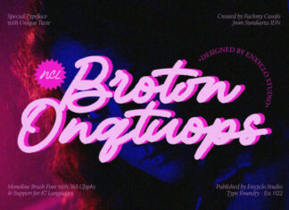 NCL Broton Onqtuops Font