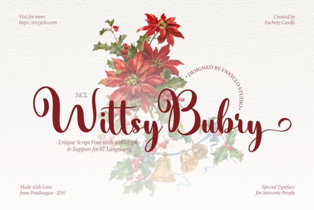 NCL Wittsy Bubry Font
