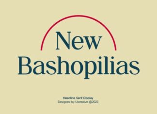 New Bashopilias Font
