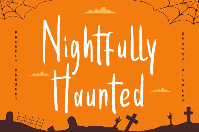 Nightfully Haunted Font