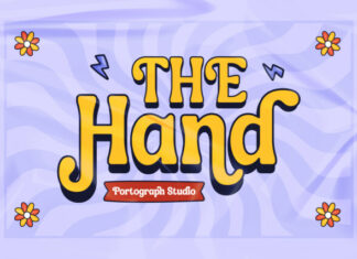 The Hand Typeface