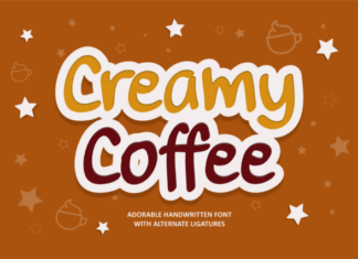 Creamy Coffee Font