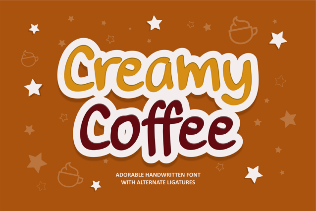 Creamy Coffee Font