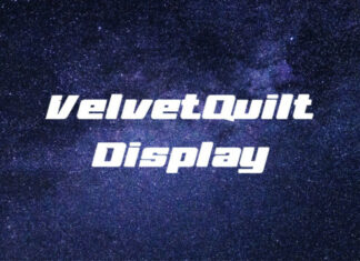 VelvetQuilt Display Font